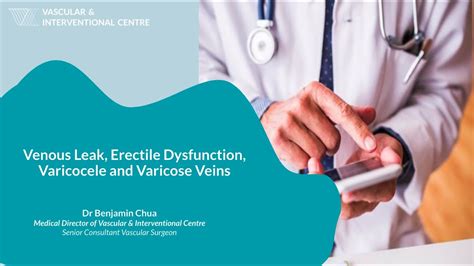 Venous Leak, Vascular Disease, and Erectile Dysfunction